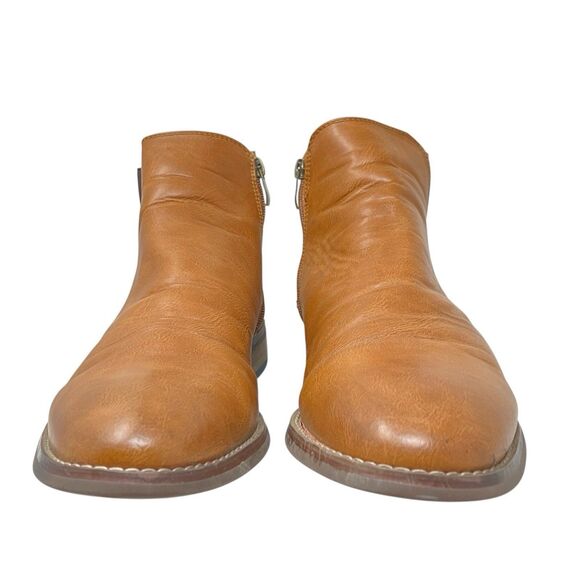 Steve Madden Ankle Boots Mens 9.5 Brown Side Zip‎ Chelsea Smart Casual main image 7